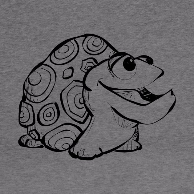 Silly Baby Tortoise by Jason's Doodles